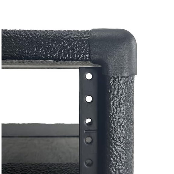 PROCRAFT 4U 9"" Deep Rack Case in Black Tolex Wrap - Top Handle w/Rack Screws