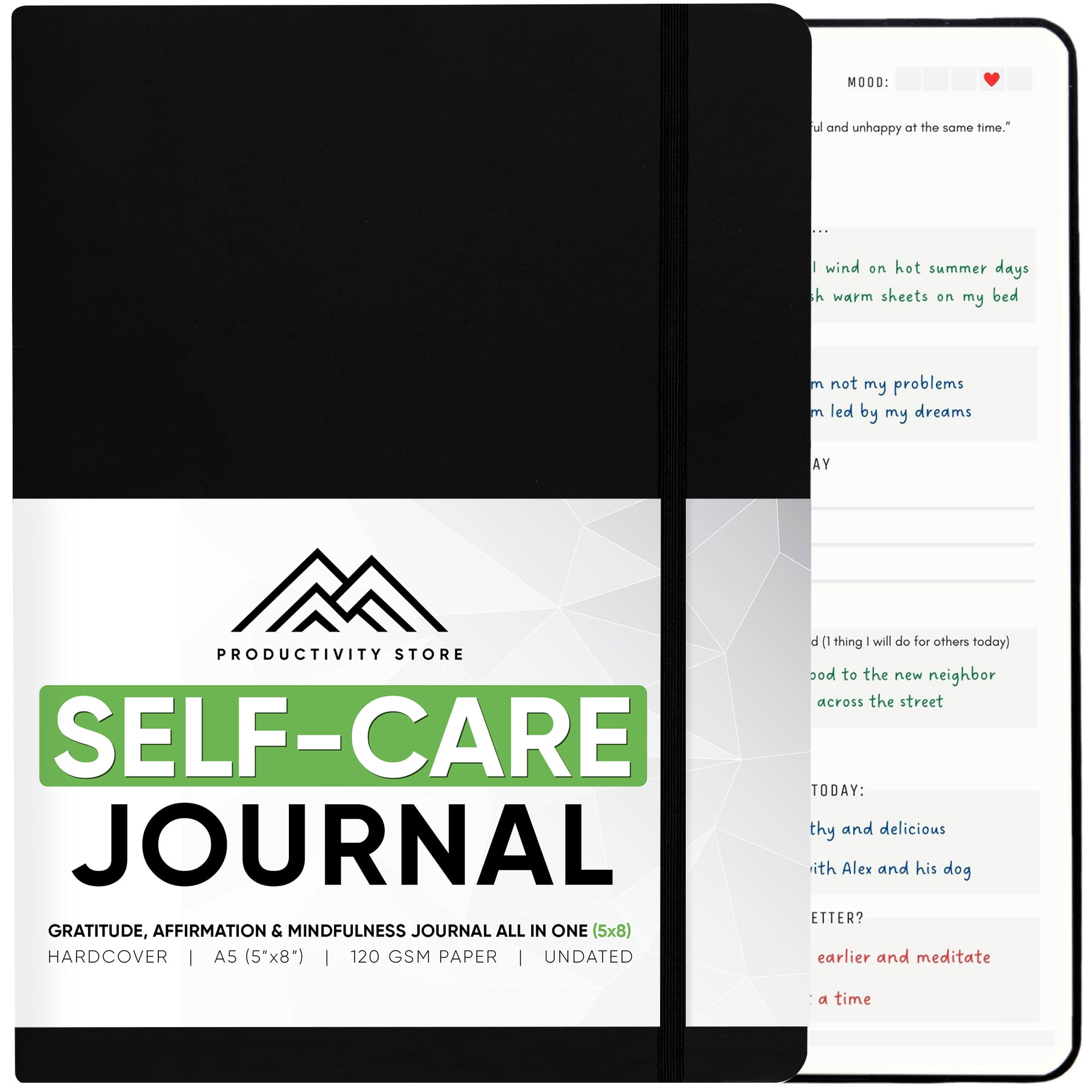 PRODUCTIVITY STORE Gratitude Journal & Self Care Journal