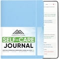 thumbnail image 1 of PRODUCTIVITY STORE Gratitude Journal & Self Care Journal - Guided Journal, Mindfulness Journal & Mental Health Journal All-In-One - Premium Daily Journal For Women & Men - A5 5.8" x 8.3" - Light Blue, 1 of 4