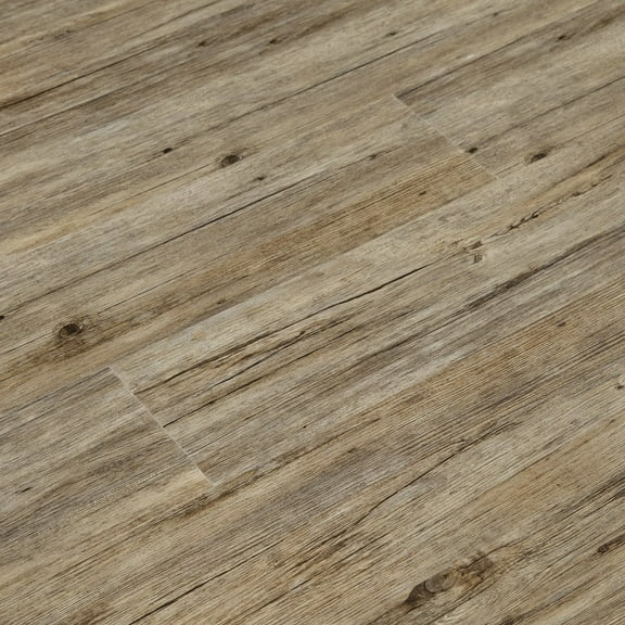 PRODURA - Legacy Grey - 48 in x 7-3/8 in x 6mm/22mil Waterproof Click Lock Luxury Vinyl Plank Flooring (sample)