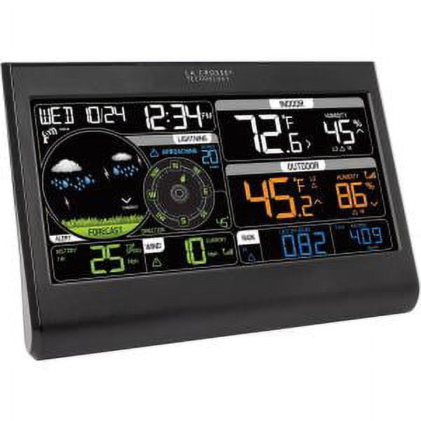 PROFESSIONAL WEATHER STATION LIGHTNING DETECTOR