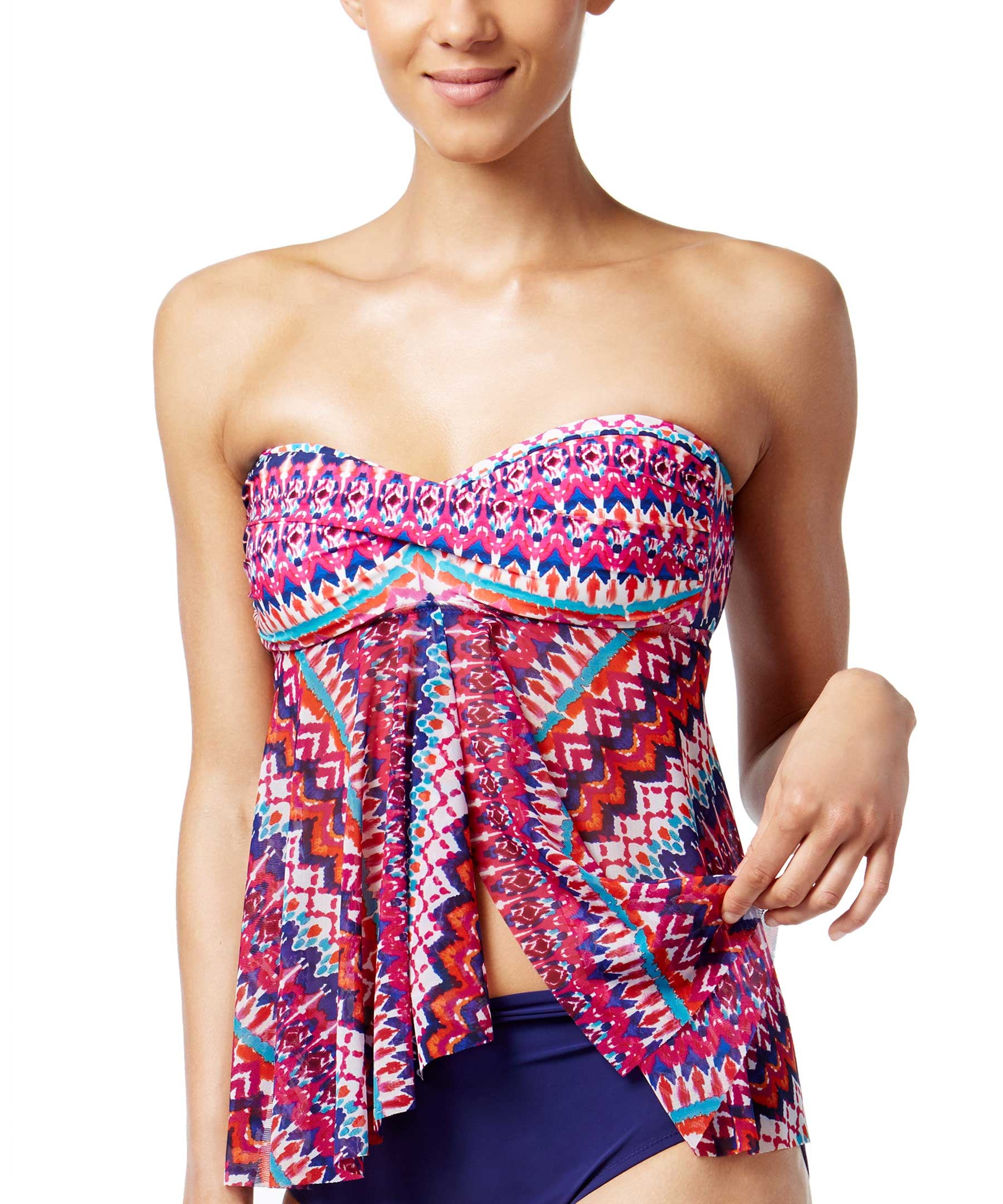 tankini flyaway top