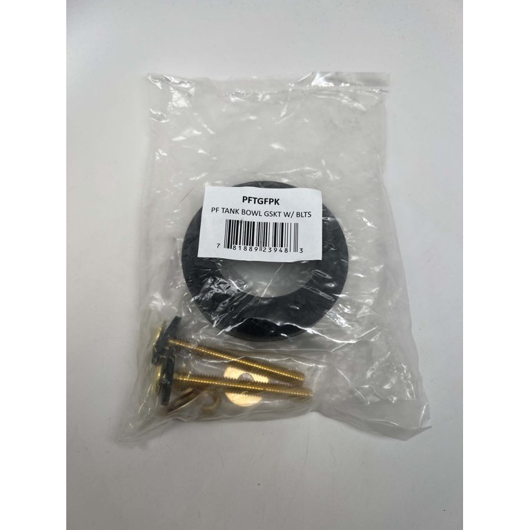 PROFLO Poly Flo Tank to Bowl Toilet Gasket in Black with