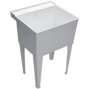 PROFLO PFLT2123 White SMC 23in Single Basin Free Standing Sink
