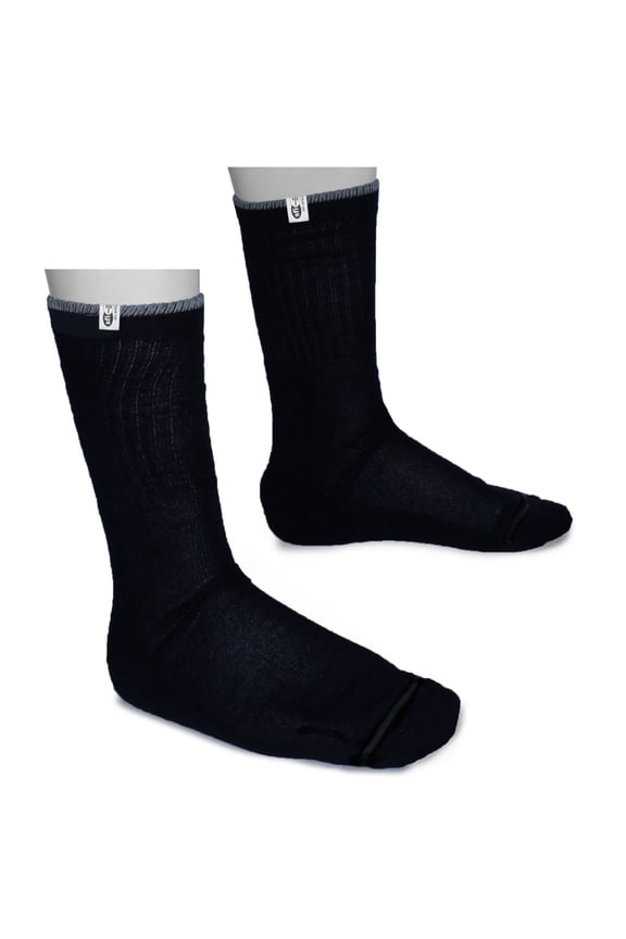 PROFOX Fire Resistant Nomex Socks for Auto Racing SFI 3.3 (PN385, 1 Pair, Black, Small)
