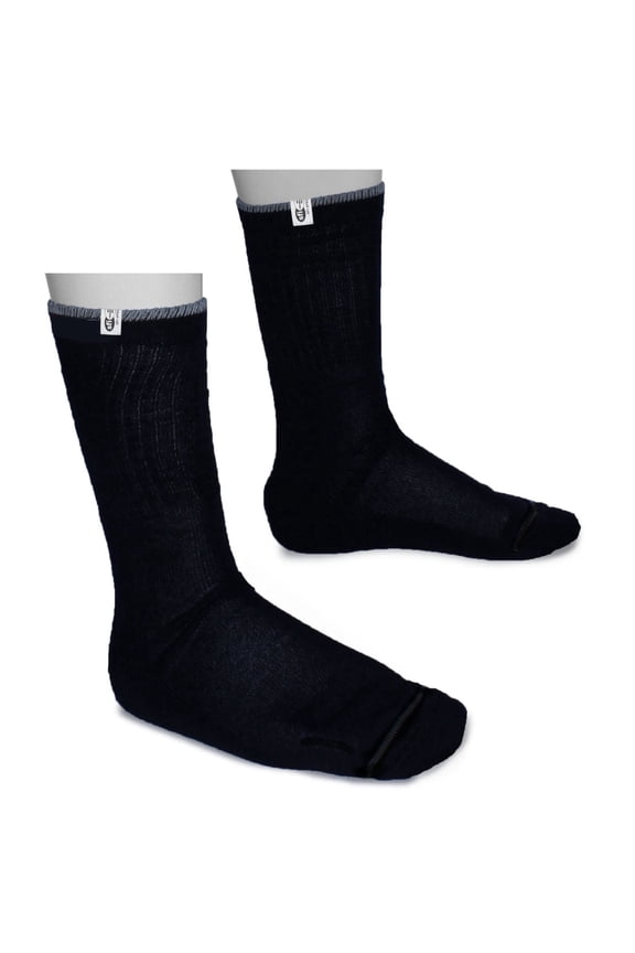 PROFOX Fire Resistant Nomex Socks for Auto Racing SFI 3.3 (PN386, 1 Pair, Black, Medium)