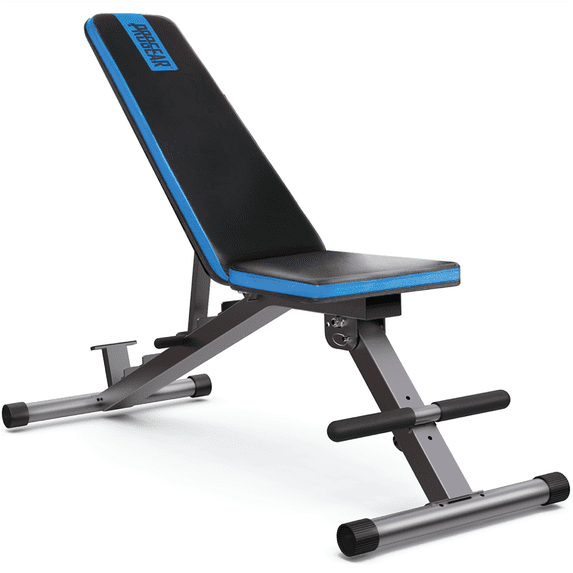 PROGEAR 1300 Adjustable and Foldable 12 Position Heavy-Duty Weight Bench with an Extended 800lb Weight Capacity and Leg Hold Down