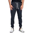 thumbnail image 1 of PROGO USA Men's Casual Jogger Sweatpants Basic Fleece Marled Jogger Pant Elastic Waist 3X-Large Charcoal, 1 of 7