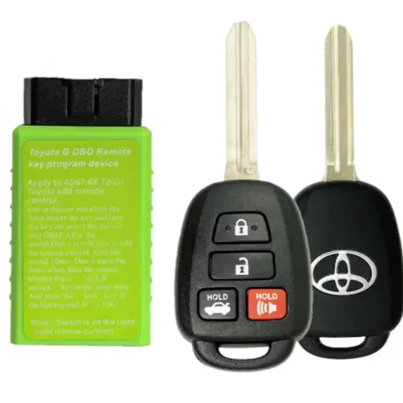 PROGRAMMER + Remote Key For 2012 2013 2014 Toyota Camry HYQ12BDM (G Chip) VLS