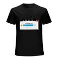 thumbnail image 1 of PROGRESS GOOD MOOD LOADING Men’s T-Shirt 100% Cotton Casual Short Sleeve Tops Gift Tee Black 5XL, 1 of 5