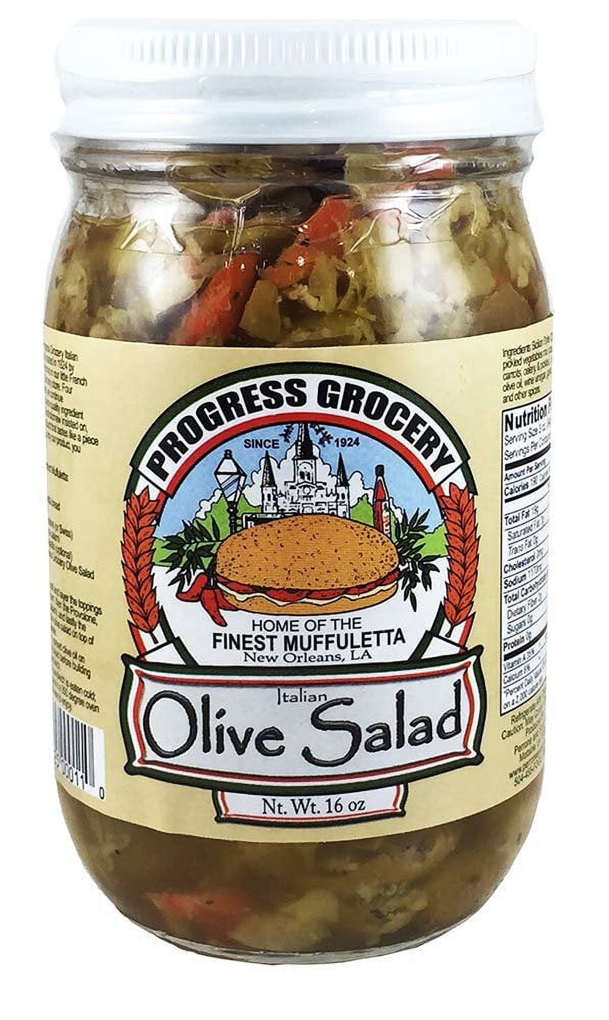 PROGRESS GROCERY Olive Salad, 16 OZ