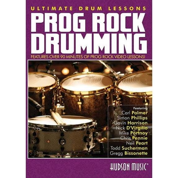 PROGRESSIVE ROCK ULTIMATE DRUM LESSONS SERIES DVD