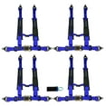 thumbnail image 1 of PROGUARD Blue 4 Point Universal UTV Off-Road Harness 2" Straps (4 Pack) with Bypass Clip, 1 of 9