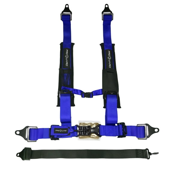 ProGuard Offroad 5-Point Safety Harness – Blue  2" Heavy-Duty Nylon Straps  Universal Fit for UTV, ATV, SxS  Compatible with Polaris, Can-Am, Kawasaki, Yamaha. Soft Shoulder Pads