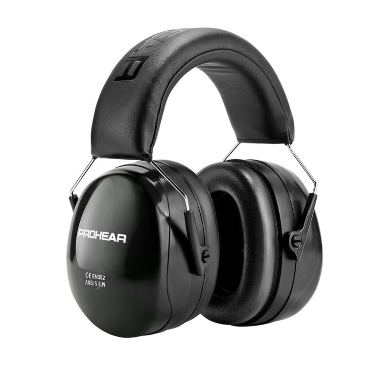 Ear protection for mowing new arrivals