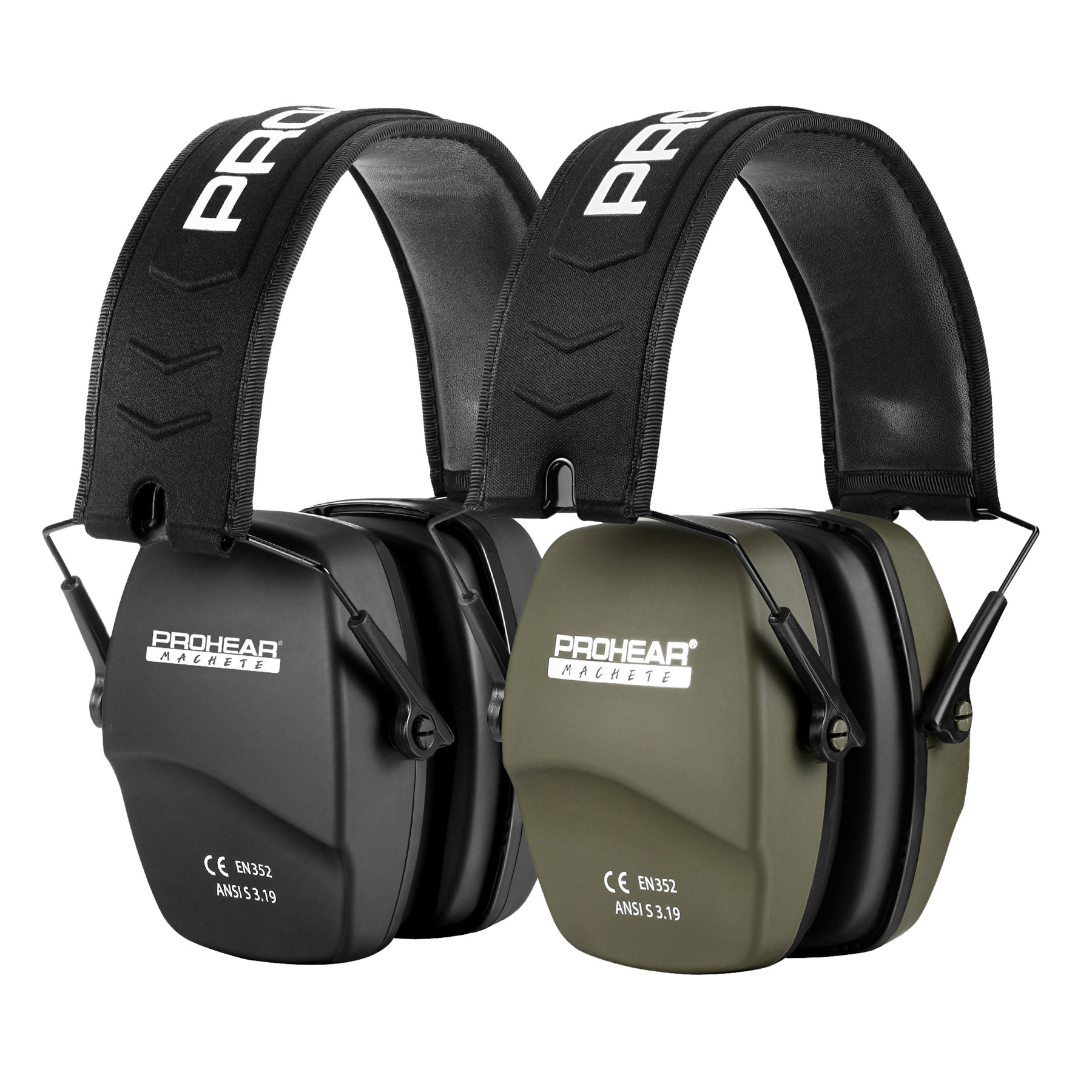 Safety Ear Muffs for Hearing Protection, Adjustable With 26 DB Noise