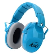 PROHEAR 032 2.0 Noise Cancelling Headphones for Kids - 25dB Noise Reduction - Adjustable Sensory Ear Protection Muffs for Concert, Fireworks, Monster Truck Shows, School - Blue