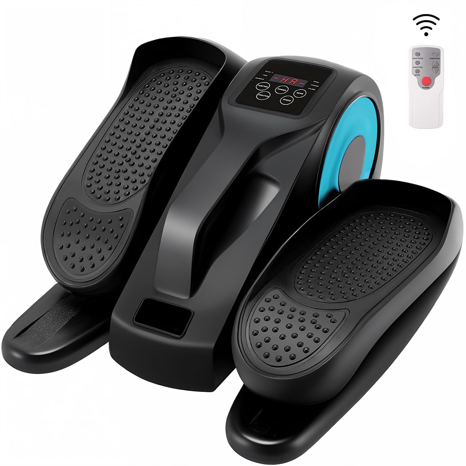 PROHIKER Under Desk Ellipticals Electric Portable Ellipse Leg Exerciser for Seniors Seated Pedal Exerciser with Remote Control Non Slip Pedals Walmart