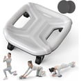 thumbnail image 1 of PROIRON Abdominal Roller 360 Degrees, 4 Wheels Slide Trainer with Knee Pads for Abs Workout and Stability Training, Anti-Slip, Home Gym - Gray, 1 of 7