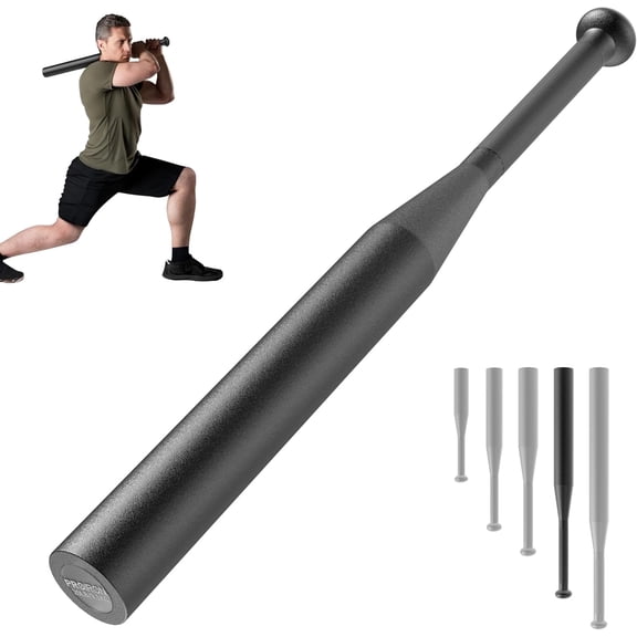 PROIRON All-Steel Indian Clubbell 20lb, Weighted Mace Exercise Club for Strength Training, Rehab and Rotational Training