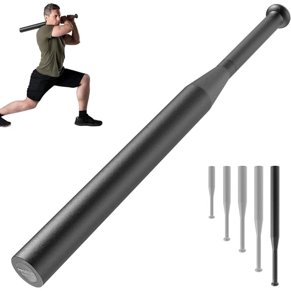 PROIRON All-Steel Indian Clubbell 25lb, Weighted Mace Exercise Club for Strength Training, Rehab and Rotational Training