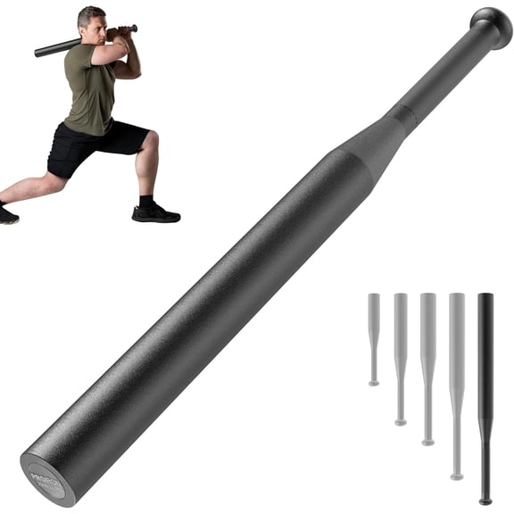 PROIRON All-Steel Indian Clubbell 25lb, Weighted Mace Exercise Club for Strength Training, Rehab and Rotational Training