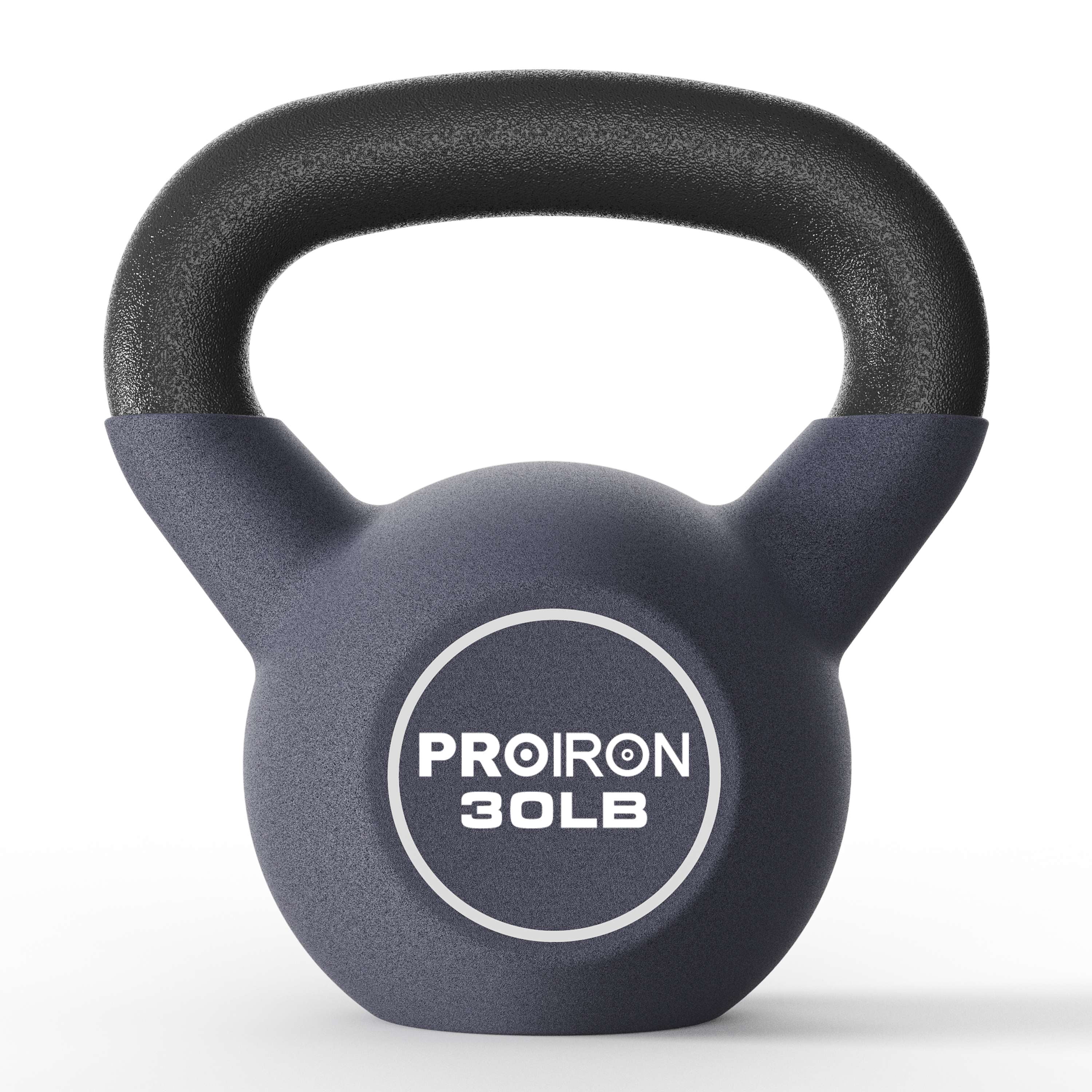 PROIRON Neoprene Coated Kettlebell 30Lb, Single