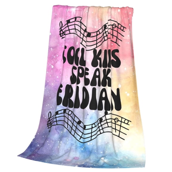 PROJECT HAIL MARY Throw Blanket Cozy Plush Lightweight Warm Fuzzy Flannel Blanket Air Conditioning Blanket for Couch Sofa Bed Home Decor Gift 60x50in