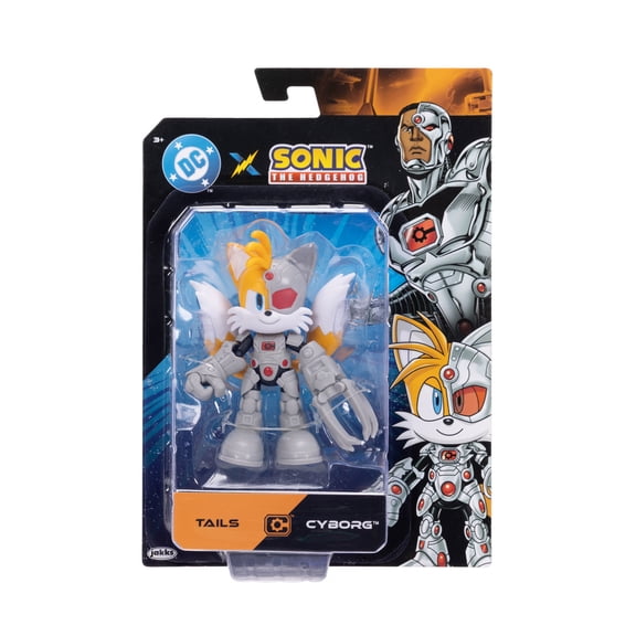 Sonic x DC Tails as Cyborg 5 inch Action Figure