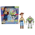 thumbnail image 1 of Disney and Pixar Toy Story 5 Interactables Woody & Buzz Lightyear Figures 12 Inch, Conversation, 1 of 6