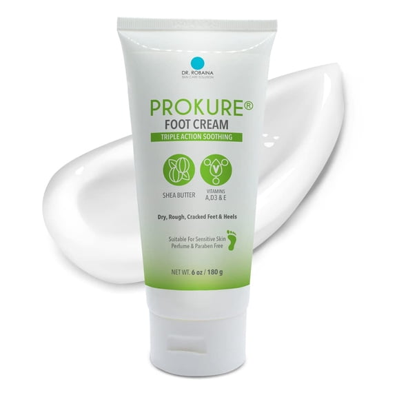PROKURE Foot and Hand Cream Triple Action Soothing Dr Robaina