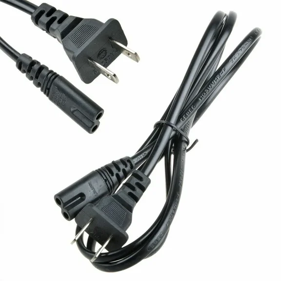 PROKWR 2-Pin AC IN Power Cord Outlet Socket Plug Lead Compatible with HP Officejet Pro Plus All-in-One Printer 6612 7000 7100 7110 7110xi 7110A2L 7130 7130xi 7140xi 7210xi 7210v L7780
