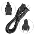thumbnail image 1 of PROKWR 2-Prong AC in Power Cord Outlet Socket Cable Plug Compatible with REL Acoustics Ltd HT/1205 HT1205 500W Amplifier Subwoofer HT/1508 HT1508 Predator HT/1003 HT1003 Subwoofer, 1 of 3