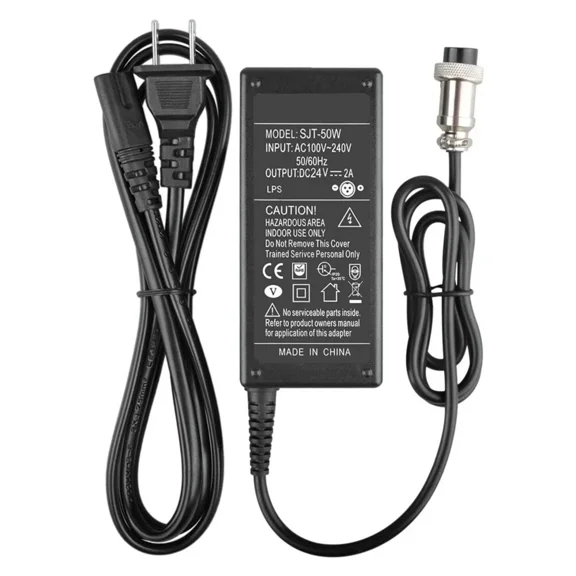 PROKWR 24V 2A AC Adapter Compatible with Razor Dirt Quad Electric Power Supply Charger Cord