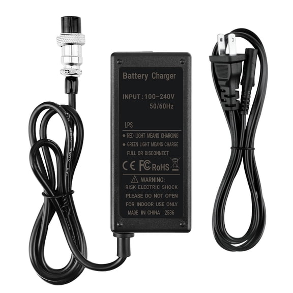 PROKWR 24V 2A AC/DC Adapter Battery Charger Compatible with Razor E325 Electric Power Supply Cord