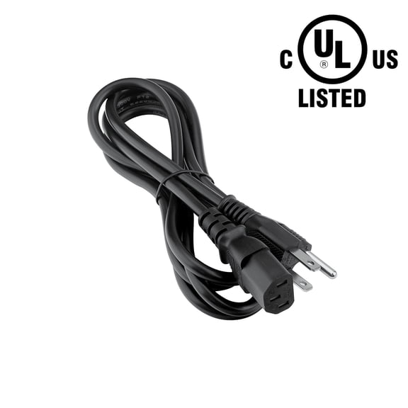 PROKWR 3-Prong AC Power Cord Compatible with Creality Ender-3 Pro Ender 3 V2 Ender 3 V3ENDER3 Prox K1 K1C K1 Max -US1 3D Printer Comgrow Creality Ender & CR & Sermoon Series Power Cable