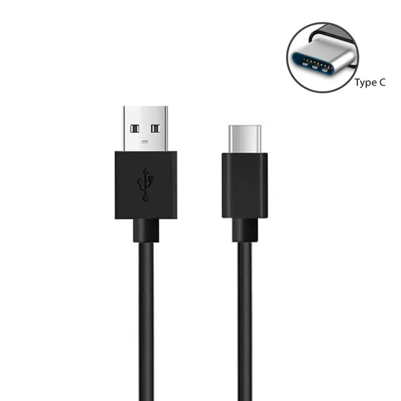 PROKWR 3ft USB-C Cable Cord Compatible with Anker SoundCore Boost A3145 Bluetooth Speaker Power Lead Cord
