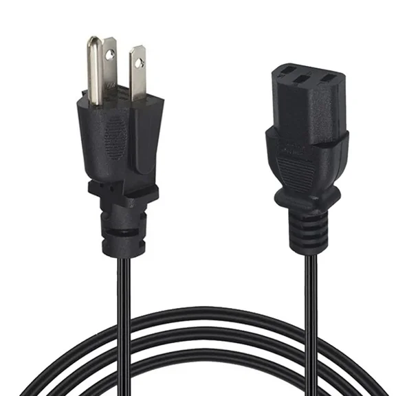 PROKWR 6ft/1.8m UL AC IN Power Cord Compatible with Dell UP3216Q UP2715K UP2716D UP2516D UltraSharp Ultra HD 5K LED Backlit IPS Monitor