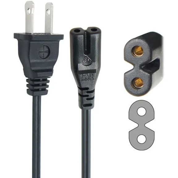 PROKWR AC IN Power Cord Outlet Socket Cable Plug Lead Compatible with HP DeskJet D2560 D2563 D2566 D2568 D2660 Printer
