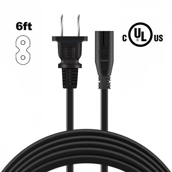 PROKWR AC in Power Cord Outlet Socket Plug Cable Lead Compatible with Korus Audio V400 V600 Premium Portable Wireless Speaker System TD-4000 TD4000 Direct Thermal Printer