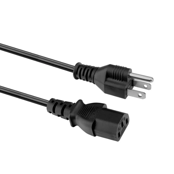PROKWR UL 6ft AC Power Cord Cable Lead Compatible with Voodoo Lab Pedal Power 2 Plus Charging Power Cable Cord Power Supply