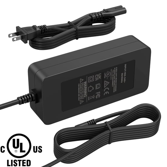 PROKWR UL Listed AC/DC Adapter Charger Compatible with Hover-1 Helix H1-HELX-GMT Electric Self Balancing 36V 2.0Ah Lithium-ion Battery Power Supply Mains