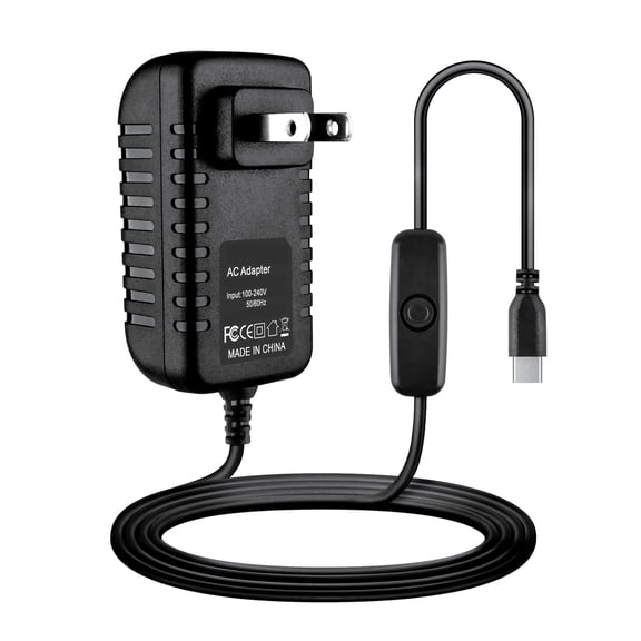 PROKWR USBC AC/DC Adapter Charger Compatible with SkyTrak Plus SkyTrak+ 2025 Golf Launch Monitor & Simulator Power Supply Cord
