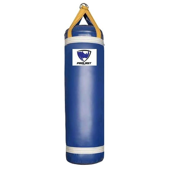 PROLAST 80 Lb Boxing MMA Training Filled Heavy Hanging Punching Bag, Blue
