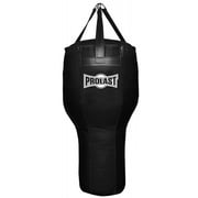 PROLAST Boxing Angle Heavy Bag - Punching Bag Best for Hook and Upper Cut- UNFILLED (Black)
