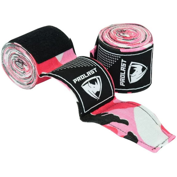 PROLAST Boxing MMA 180 in Hand Wraps Pro Stretch Made in USA(Pink)
