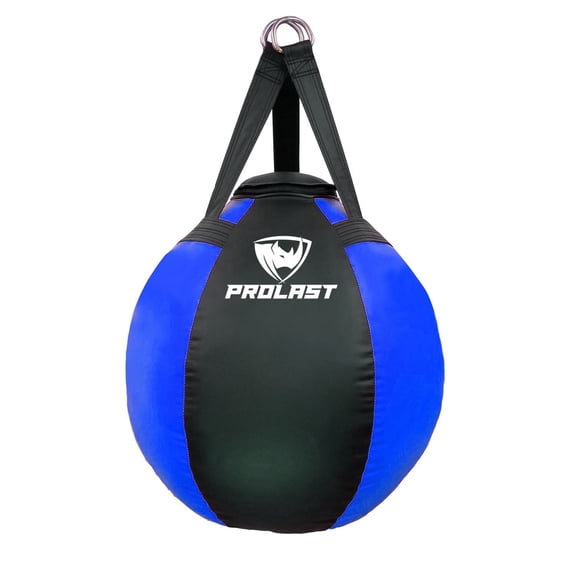 PROLAST Heavy Boxing Punching Bag, Black & Blue