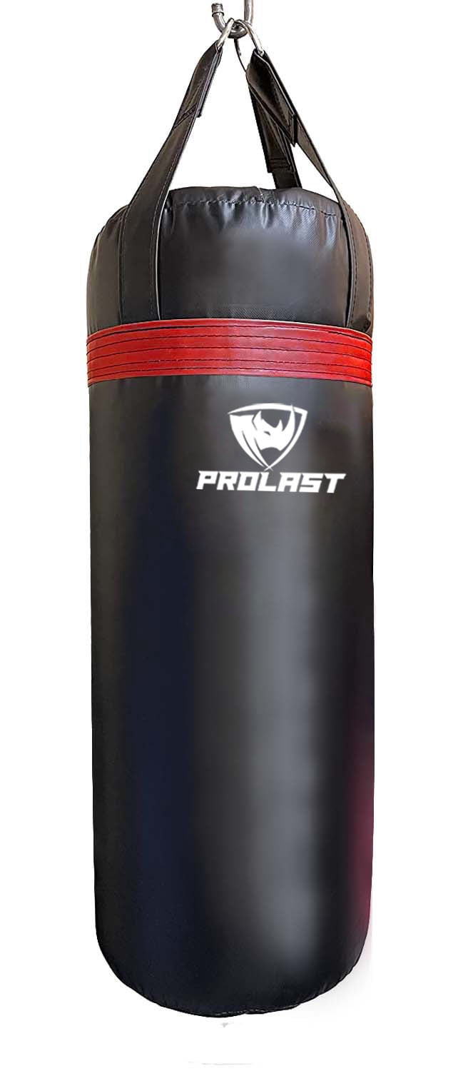 PROLAST Heavy Punching Bag 3FT 50LB Special Edition for Adults and Kids Red