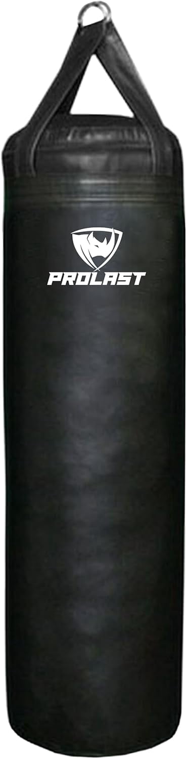 PROLAST Heavy Punching Bag 4 ft UNFILLED -Great for Boxing, MMA, Muay Thai - Unfilled ( Black )