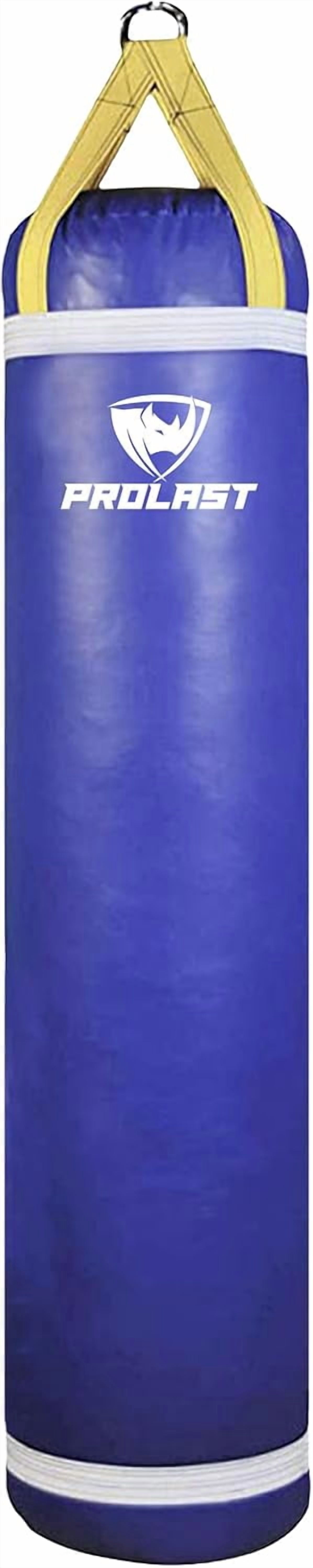 PROLAST Heavy Punching Bag 5 ft UNFILLED -Great for Boxing, MMA, Muay Thai - Unfilled ( Blue )